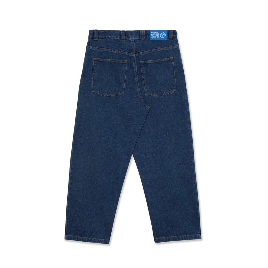Polar Skate Co. - Big Boy Jeans - Dark Blue 2 - Hemley Skateboarding