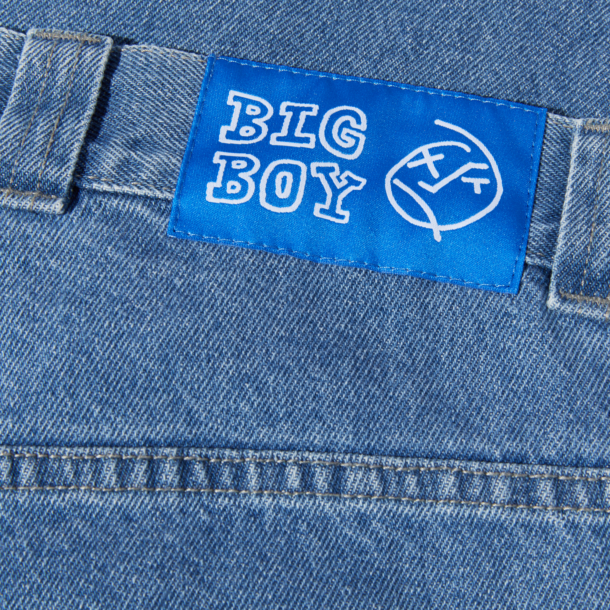 Polar Skate Co. - Big Boy Jeans - Mid Blue - Hemley Skateboarding