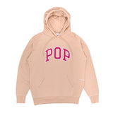 Pop Trading Co. - Arch Hooded Sweat - Sesame