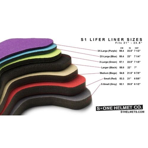 S-One - Lifer Helmet Liner - Assorted Colours