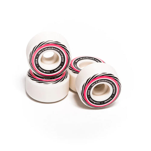 The 4 Skate Co. - Sweeper Wheels - Red