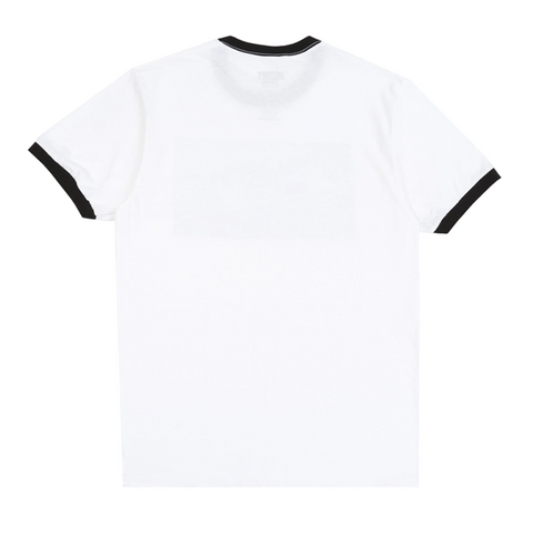 Hockey - Car Kid Ringer Tee - White