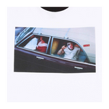 Hockey - Car Kid Ringer Tee - White