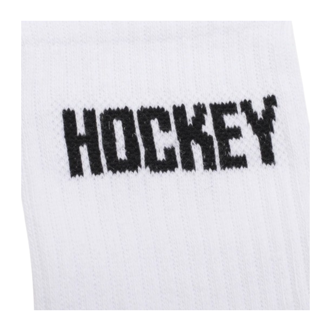 Hockey - "Hockey" Socks - White