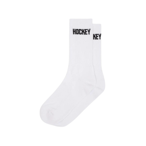 Hockey - "Hockey" Socks - White