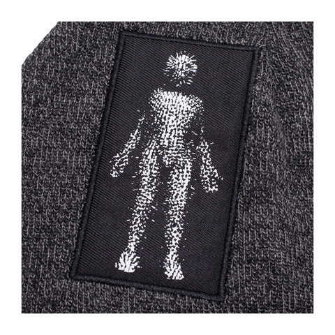 Hockey - Newborn Beanie - Static Grey