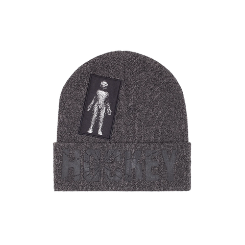 Hockey - Newborn Beanie - Static Grey