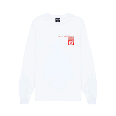 Hockey - No One Is Looking LS Tee - White