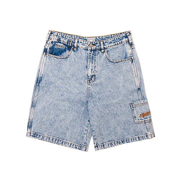 Hoddle - 16oz Denim Ranger Short - Light Wash Blue – Hemley