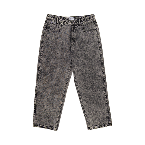 Hoddle - 16oz Ranger Jean - Black Acid Wash