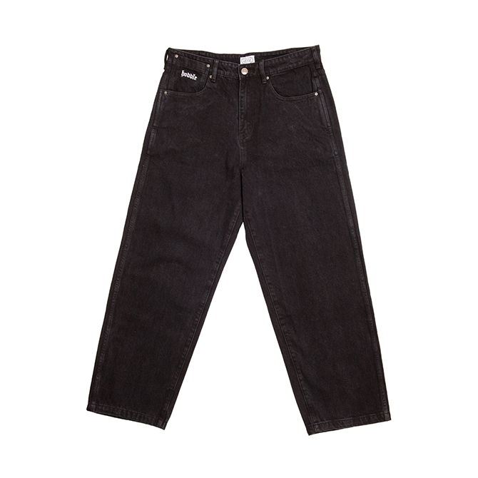 Hoddle - 16oz Ranger Jean - Black/Black