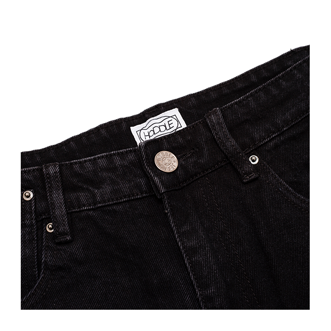Hoddle - 16oz Ranger Jean - Black/Black