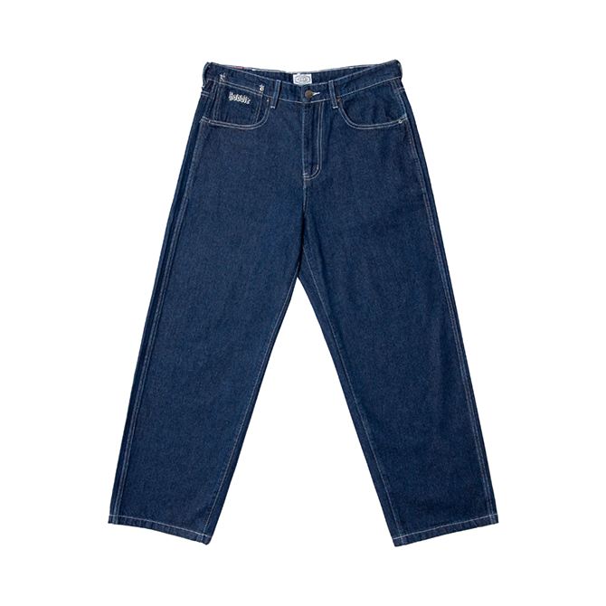 Hoddle - 16oz Ranger Jeans - Indigo/White Contrast Stitch