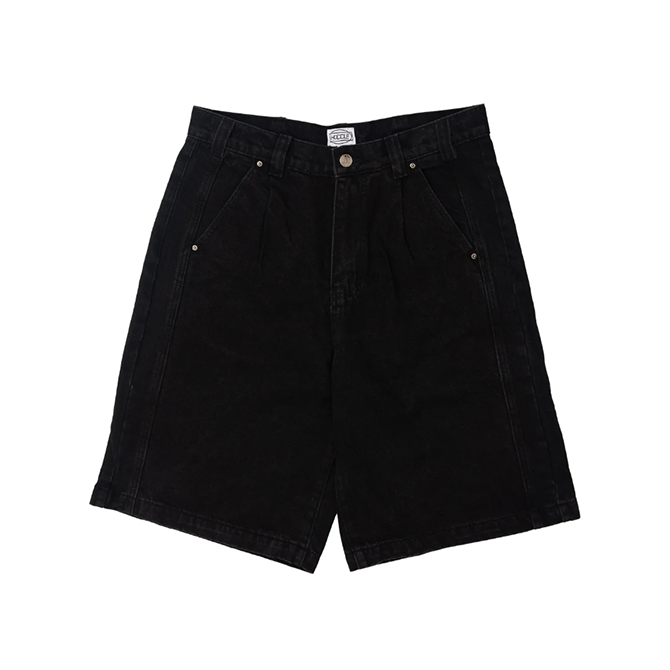 Hoddle - Bermuda Short - Black Denim