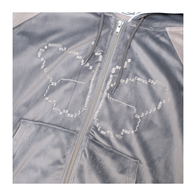 Hoddle - Butterfly Code Track Top - Grey