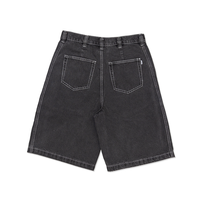 Hoddle - Denim Bermuda Shorts - Washed Black