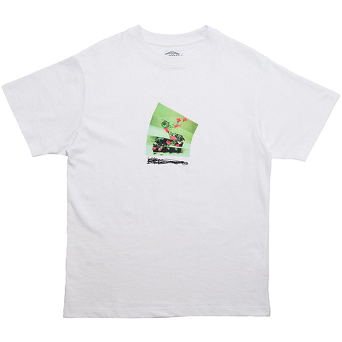 Hoddle - Flowers Tee - White