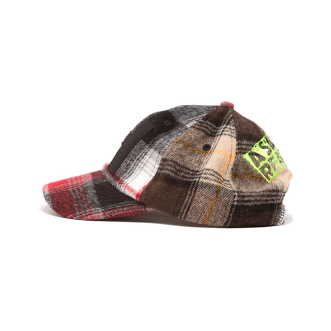 Hoddle - 'H' Logo Cap - Mixed Plaid