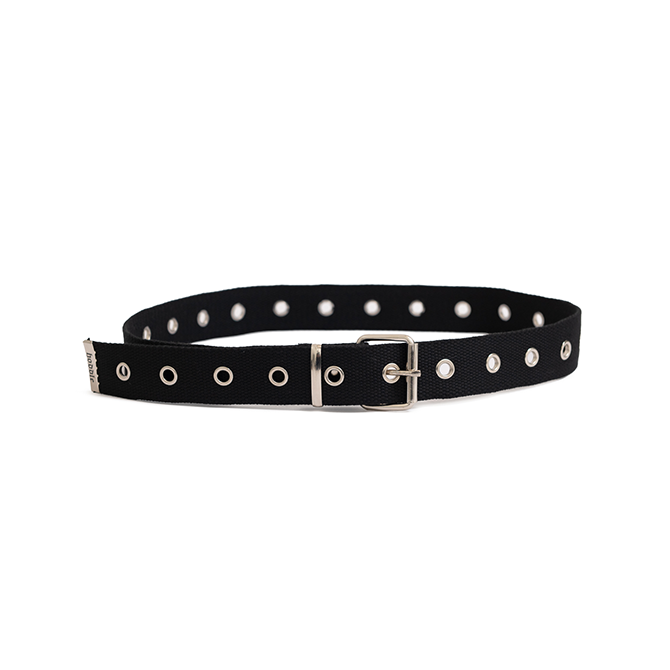 Hoddle - HDL Eyelet Belt - Black