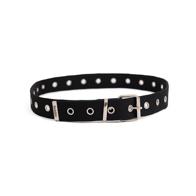 Hoddle - HDL Eyelet Belt - Black