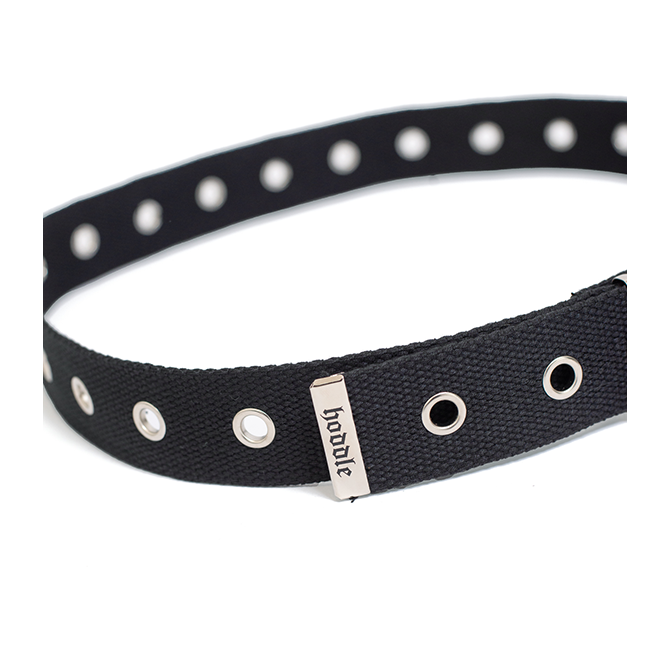Hoddle - HDL Eyelet Belt - Black