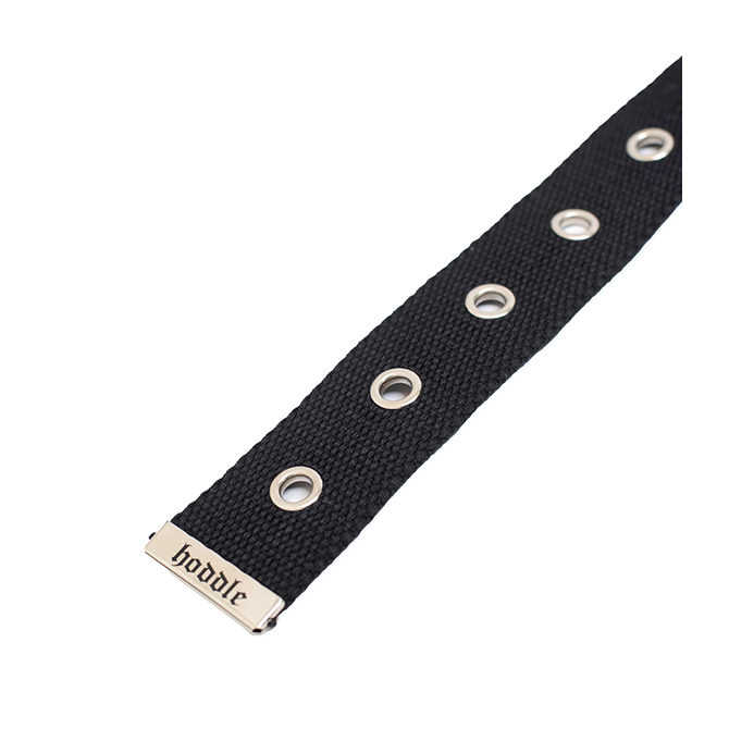 Hoddle - HDL Eyelet Belt - Black