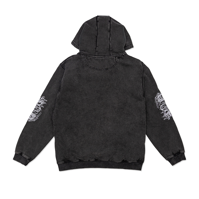 Hoddle - LG Hill Hood - Black Wash