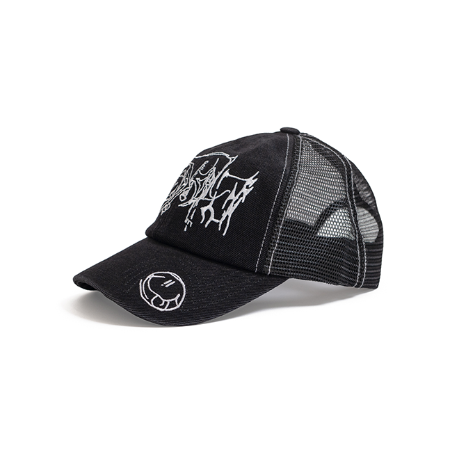 Hoddle - LG Hill Trucker Cap - Black