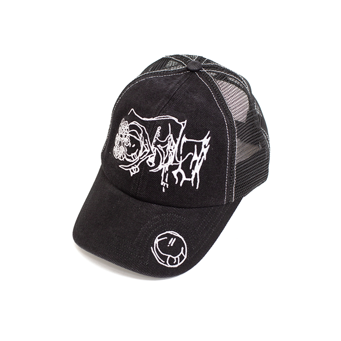 Hoddle - LG Hill Trucker Cap - Black