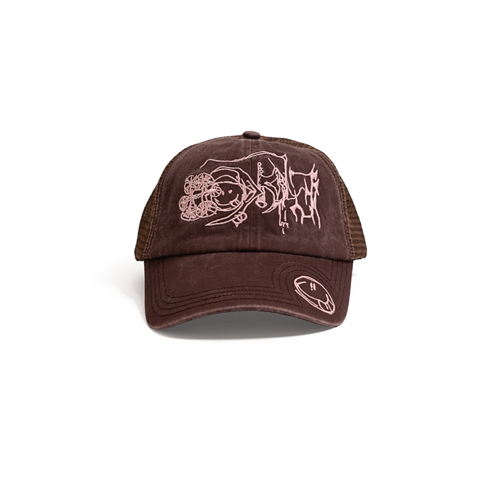 Hoddle - LG Hill Trucker Cap - Brown