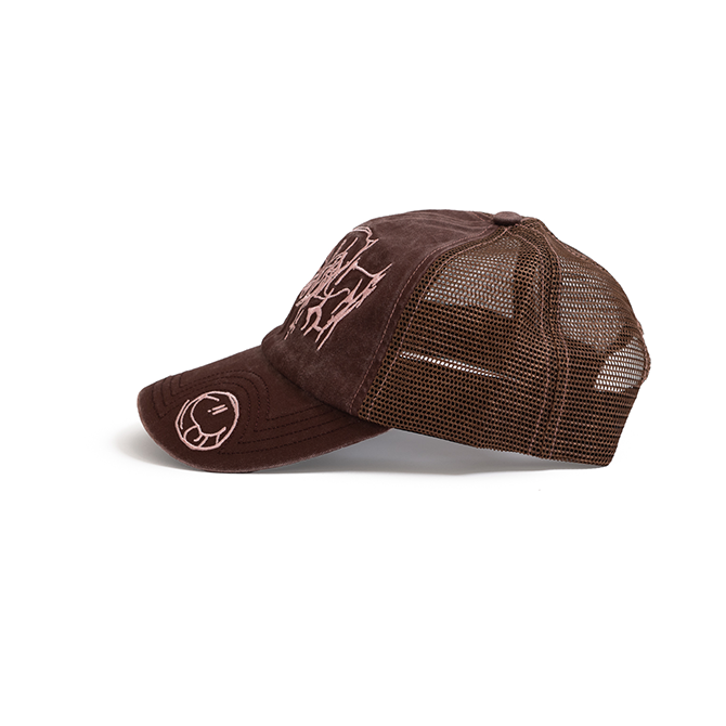 Hoddle - LG Hill Trucker Cap - Brown