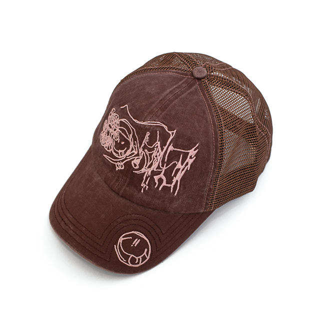 Hoddle - LG Hill Trucker Cap - Brown