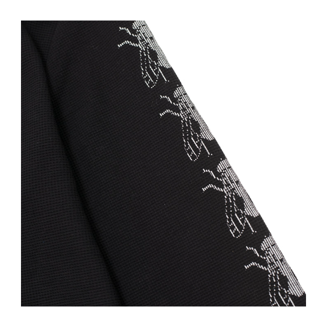 Hoddle - L/S Waffle Knit - Black