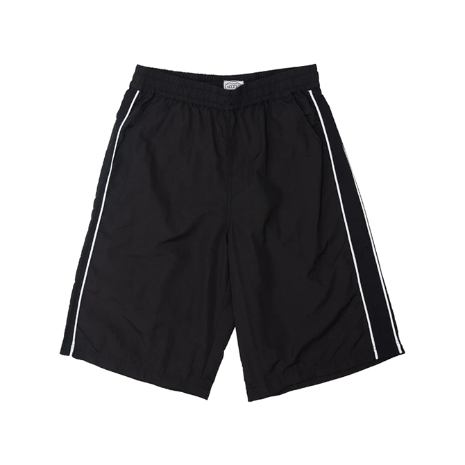 Hoddle - Nylon Bermuda Shorts - Black