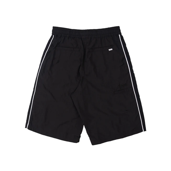 Hoddle - Nylon Bermuda Shorts - Black