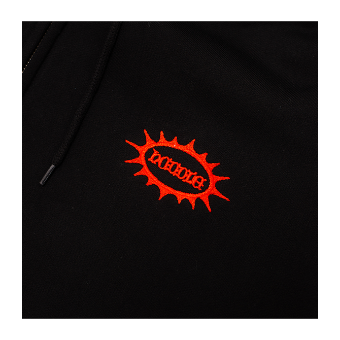 Hoddle - Smoker Stud Hood - Black
