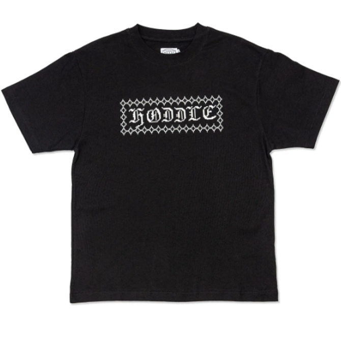 Hoddle - Stitch Logo Tee - Black