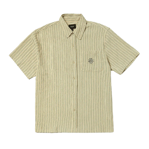 HUF - Apollo S/S Striped Shirt - Natural