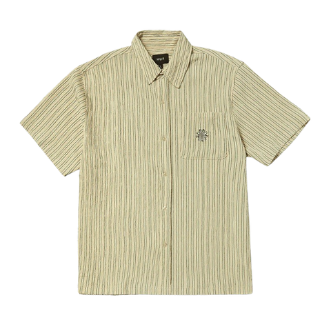 HUF - Apollo S/S Striped Shirt - Natural
