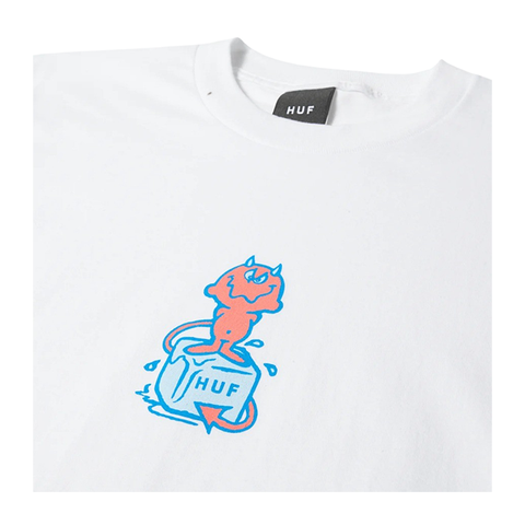 HUF - Melt S/S Tee - White