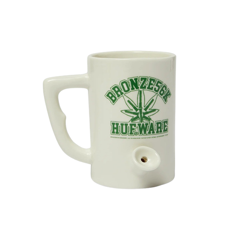 HUF x Bronze 56k - Early Riser Mug - White