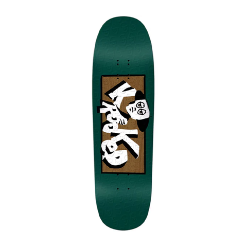 Krooked - Incognito Embossed Team Deck - Forest Green