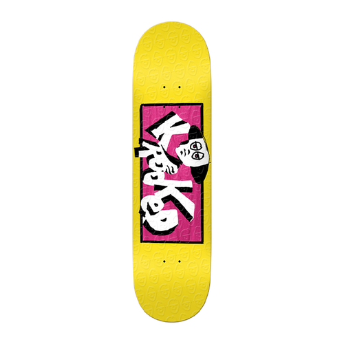 Krooked - Incognito Embossed Team Deck - Yellow