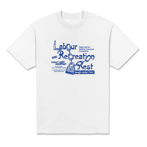 Labour Recreation Rest - Resistant Tee - White