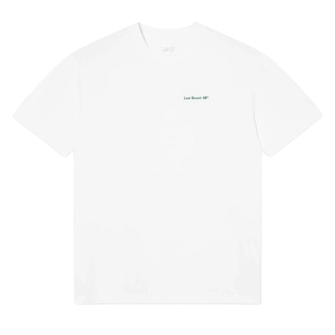 Last Resort AB - Atlas Monogram Tee - White/Kelly Green
