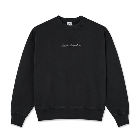 Last Resort AB - Signature Sweater - Washed Black