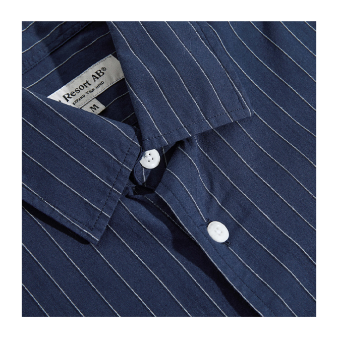 Last Resort AB - SM001 Shirt - Blueprint Blue