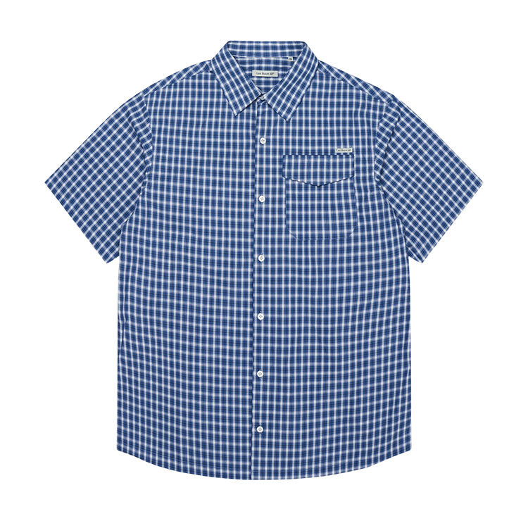 Last Resort AB - Base SS Shirt - Blue Check