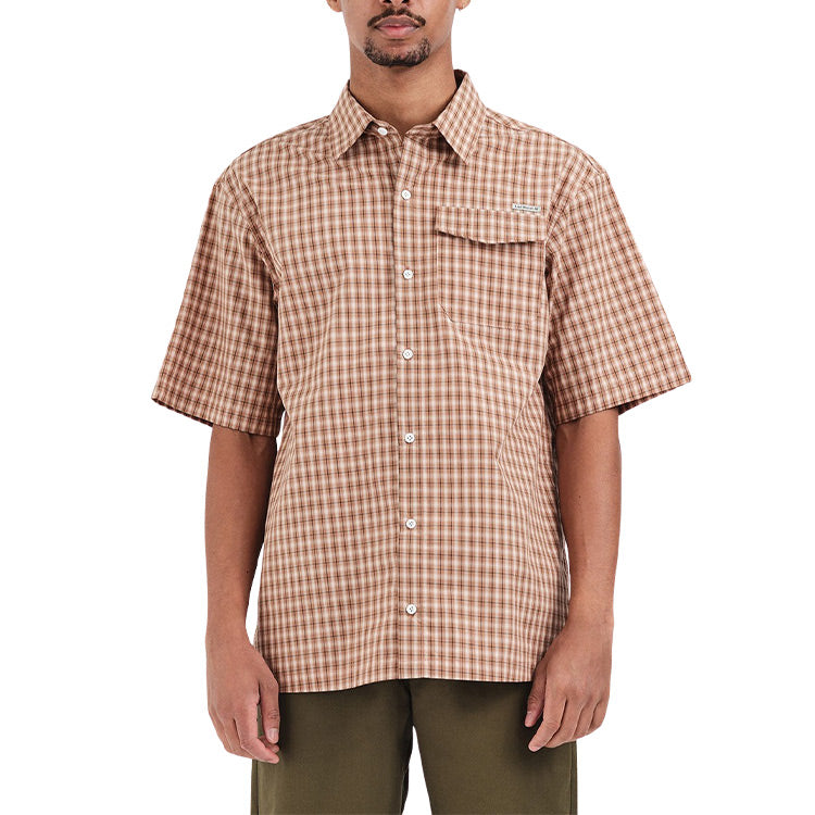 Last Resort AB - Base SS Shirt - Caramel Check