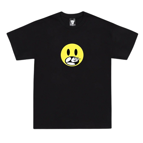 Limosine - Happy Face Tee - Black